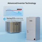 3 Ton 36000 Btu Ducted Central Air Conditioner W heat Pump 15 2 Seer2  Ac Unit