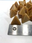 20 Pounds 1-1 4 Tetrahedron Pyramid Plastic Tumbling Vibratory Deburring Media