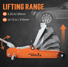 Low Profile Car Jack  2 5 Ton  5 000 Lb  Hydraulic Trolley Floor Jack For Garage