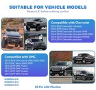8  Touch Screen Of Lcd Digitizer Navigation Radio Replacement For Chevy Gmc     
