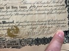 Washington Quartz Gold Mining Co  - Washington Mining Stock Certificate - 1901