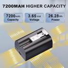 2-pack V4 Replacement Battery For Ring-doorbell Camera 2 3 4 3plus Spotlight Cam