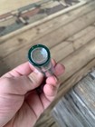 Antique Aqua Glass Vial Apothecary Medicine Bottle Mid 1800 s Civil War 1900 s
