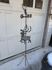 Antique Vintage Leaping Stag Weathervane Original