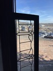 Sg 4335 Antique Leadedglass Transom Window 15 X 66