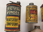 Gas   Oil Vintage Car Advertising Cans Etc  Whiz 
