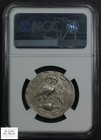 148 7 Bc Attica Athens Ar Tetradrachm New Style Athena Owl Amphora Ngc Ch Vf