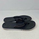 Nike Men   s Black Thong Flip Flops Sandals Size 12  solarsoft 