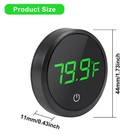Aquarium Digital Thermometer Led Fish Tank Temperature Gauge Touch Screen Lot