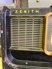 Vintage Zenith H500 Trans Oceanic Wavemagnet Tube Radio Powered On   Received