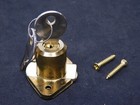 Desk Office Drawer Cabinet Lock Brass 7 8 dia X7 8 l Cylinder Keyed Different Hn