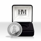 The Highland Mint Los Angeles Angels Silver Coin 39mm Mlb Limited Edition