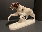 Mid Century Borzoi  15  Dog Figurine Marked
