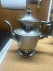 Woodberry Pewter Set  6 Peices  Vintage Pewter Tea Pot Bell Sugar Coffee Pot