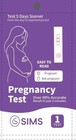 Sims Pregnancy Test Cassette Easy Read Hcg Early Detection   10 25 50 100 Pack
