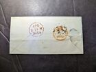1854 British India Early Mail Cover To Edinburgh Scotland United Kingdom