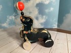 Fisher-price Suzy Seal Wooden Pull Toy From The 1960s