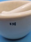 Vintage Coors Usa Porcelain Apothecary Mortar And Pestle   522-3  3x5 In
