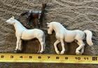 Lot Of 11 Schleich Animal Figures Horses Cat Pigs Turtle Bear Deer Sheep