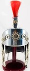 Medieval Knight Roman Armor Helmet With Red Plume