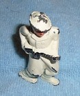 Vintage Barclay Lead Finnish Skier W gun In White No Skis  b136   785  85  Paint