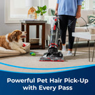 Bissell Powerforce Helix Turbo Pet Upright Vacuum  Bagless  Pet Friendly  Black