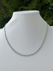 8 50 Ct Round Cut Lab Created Diamond Tennis Necklace 14k White Gold Plated