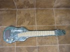 Vintage 1950   s  Magnatone Blue Pearl Lap Steel Guitar - Used - Serial 27807