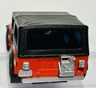 Aurora Vintage Jeep Wrangler 1970 Red W  Black Top Ho Slot Car - Near Mint Runs 