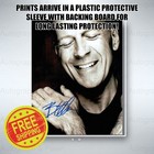 Bruce Willis 8x10 Signed Autograph Rare Photo Signature Reprint Free Ship