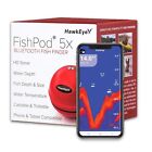 Hawkeye Fishpod 5x Bluetooth Wireless Castable Smart Phone Fish Finder 2 Yr Warr