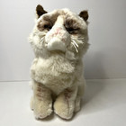 Gund Grumpy Cat  4040133 9  Plush Stuffed Animal Pink Nose And Silver Eyes Soft 