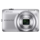 Nikon Coolpix S6300 16mp Digital Camera 10x Zoom Nikkor Glass Lens