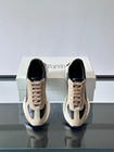 Alexander Mcqueen Oversized Sneakers Black Beige Leather Low Top Shoes Men