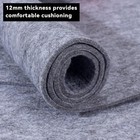 Felt Rug Pad - 1 2 9x12 Foot Extra Large Area Liner For All Floors And Trims    
