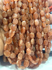 Sunstone Oval Smooth  5x7-8x11 Mm Stone Gemstone Beads 16 inch 1 Necklace