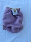 Loveybums Medium Lio Lavender  Organ Wool Cover   Snap-in Organic Cotton Diaper 