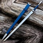 Handmade Glamdring Sword Of Gandalf Lotr Replica With Scabbard   Wall Mount 