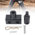 Post Hole Auger To 1 2  Drive Adapter For Mobile Home Earth Ground Anchor Tool