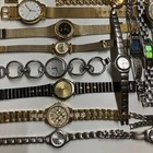 Lot Of 60 Assorted Womens Watches Untested Vintage Gold Silver Mix Tone Metal