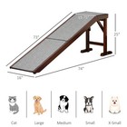 Cat Dog Ramp For Bed Pet Non-slip Carpet Top Platform Pet Steps Ladder For Car