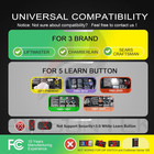 2-pack 950estd Universal Chamberlain Garage Door Opener Remote   3-year Warranty