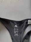 Adidas Climalite Women s Racerback Tank Scoop Neck Stretch Striped Black white S