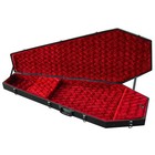 Coffin Case Extreme Guitar Coffin Case Black Red