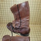 Extremely Rare Vintage 1930s   1940s Leather Lace-up Work Bootswartime Era   