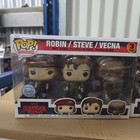 Funko Pop  Stranger Things Steve  Robin And Vecna 3 Figure