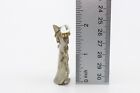 Fantasy Wizard Sorcerer With Staff   Orb - 2  Pewter Metal Miniature Figurine