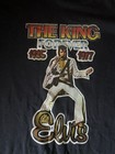 Vintage Hanes Elvis Presley The King Forever T-shirt M 38-40 Rock   Pop Music 