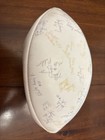 Kansas Ku Jayhawks Autographed Football 88-96 Time Frame Signed By Glen Mason