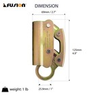 Fusion Climb Dual Rope Grab  Alloy Steel  Safety  Heavy Industry